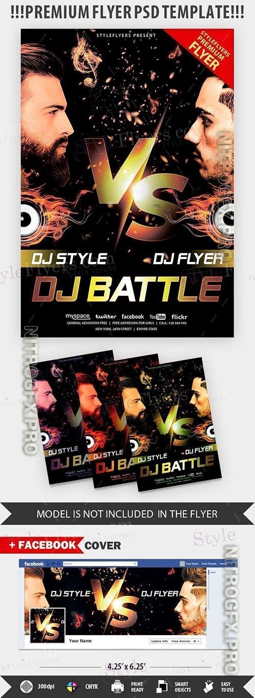 Flyer Template - DJ Battle