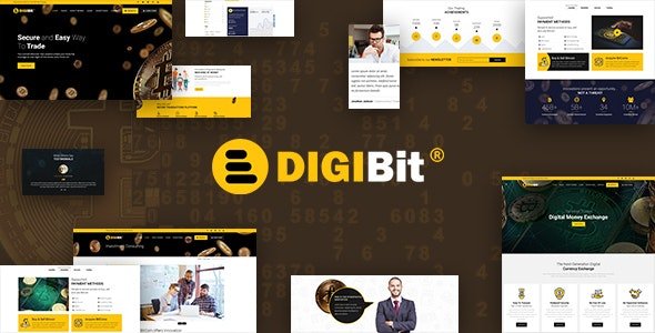 ThemeForest - DigiBit v2.0 - Bitcoin Trading Theme - 21375339