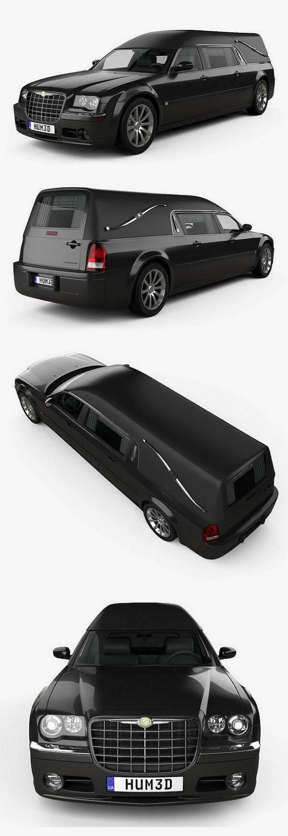 Chrysler 300C hearse 2009