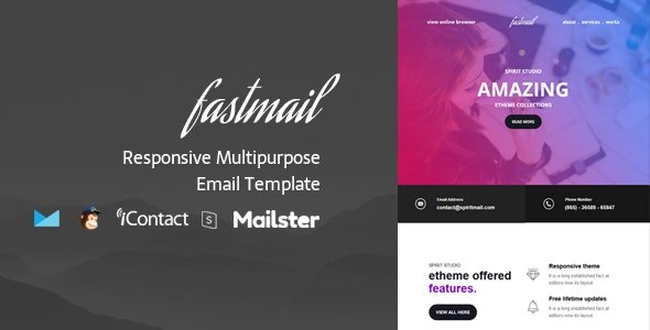 ThemeForest - Fastmail v1.0 + Online Access + Mailster + MailChimp - 27707511