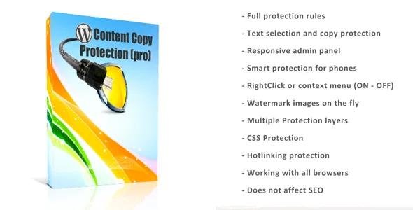 WP Content Copy Protection & No Right Click (Pro) v9.9 - WordPress Plugin