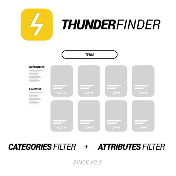 Ultra fast search. MooFinder is now ThunderFinder v2.1.1 - PrestaShop Module