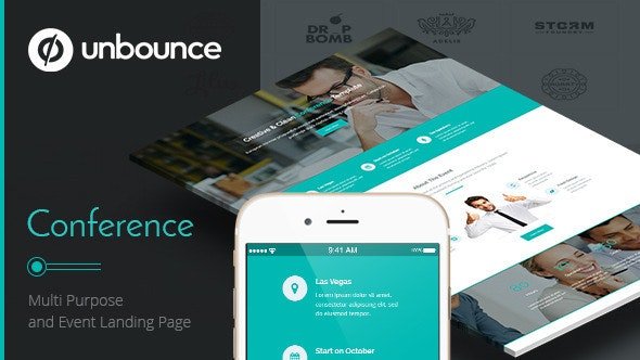 ThemeForet - Conference v1.1 - Unbounce Landing Page - 11730164