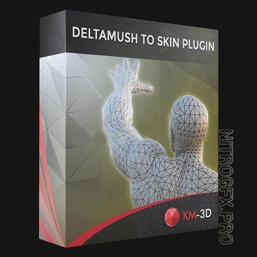 KM-3D DELTAMUSHTOSKIN V1.0 FOR 3DS MAX 2013 – 2022 WIN X64