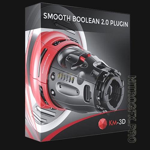 KM-3D SMOOTHBOOLEAN V2.02 FOR 3DS MAX 2013 – 2022 WIN X64