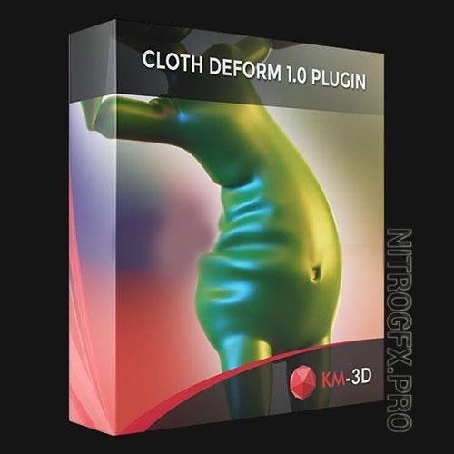 KM-3D CLOTH DEFORM V1.0 FOR 3DS MAX 2015 – 2022 WIN X64