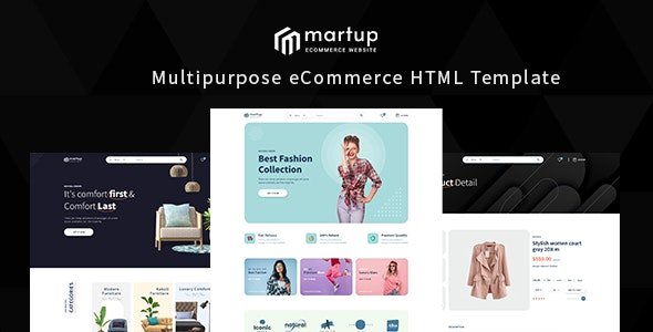 ThemeForest - Martup v1.0 - Multipurpose eCommerce HTML Template - 33391182