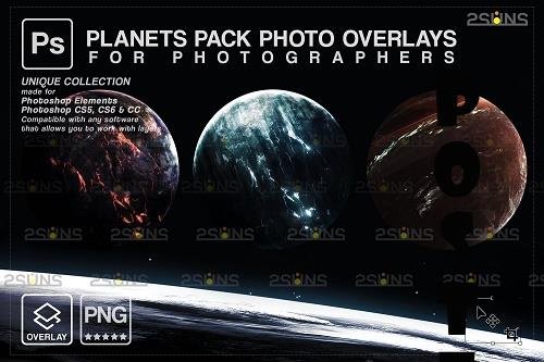 Planets Photoshop overlay png Space clipart, Night sky V2 - 1447904
