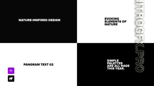 VideoHive - Just Typography 4.0 - for Premiere Pro | Essential Graphics 33757199