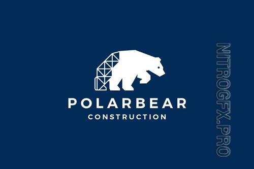Polar Bear Construction Logo