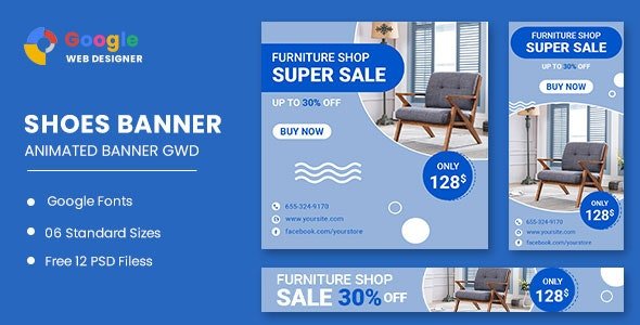 CodeCanyon - Furniture Sale HTML5 Banner Ads GWD v1.0 - 33791842