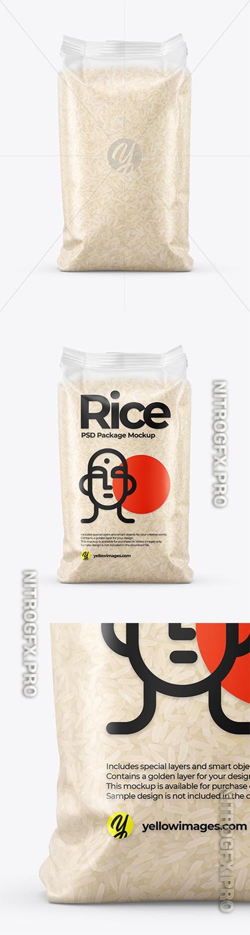 Matte Rice Package Mockup 87622