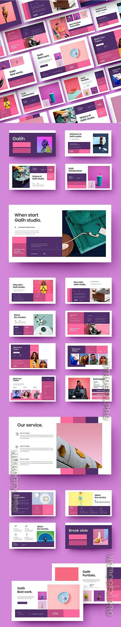 Galih - Business Powerpoint, Keynote and Google Slides Template