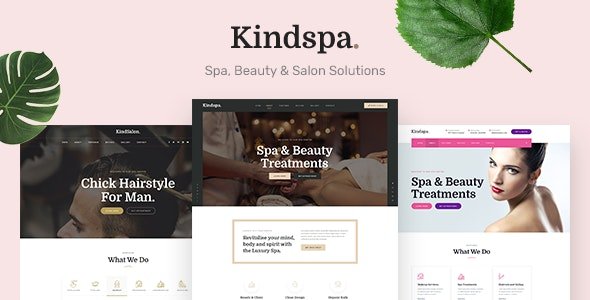 ThemeForest - Kindspa v1.0 - Spa and Beauty Salon HTML5 Template (Update: 30 January 20) - 23600774