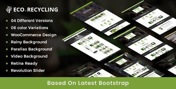 ThemeForest - Eco Recycling v1.5 - A Multipurpose Template - 9850285
