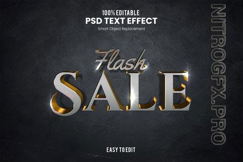 Fresh sale text effect  psd design