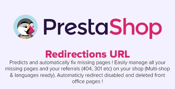 Redirections URL (301 / Auto-fixing / Multishop / SEO) v1.7.51 - PrestaShop Module