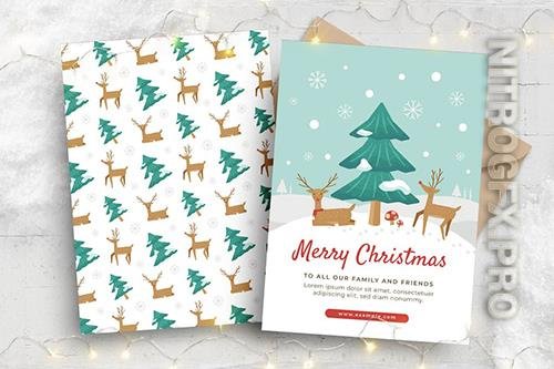 Christmas Winter Card / Invitation Template