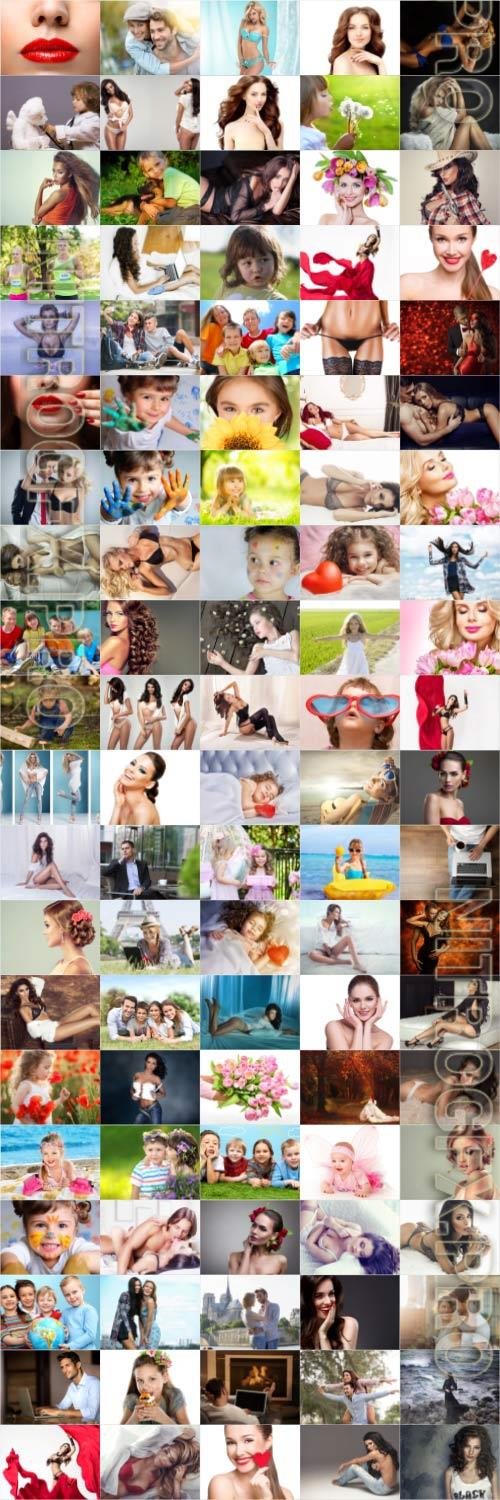 People, men, women, children, stock photo bundle vol 11