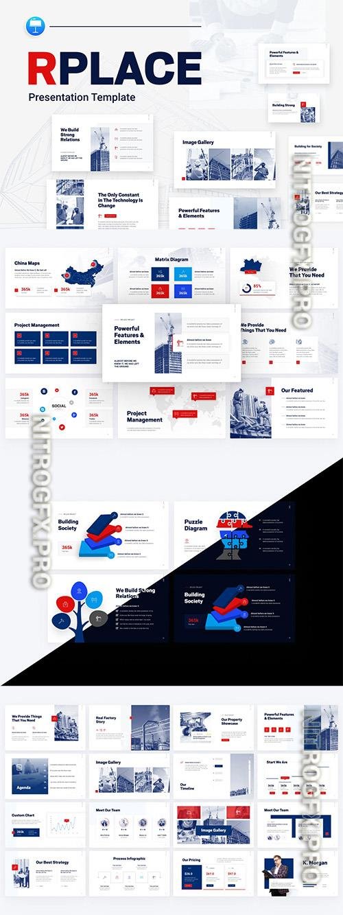 Rplace Construction Professional Keynote Template