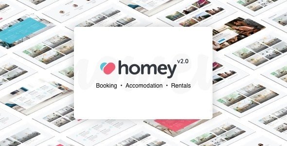 ThemeForest - Homey v2.0 - Booking and Rentals WordPress Theme - 23338013 - NULLED
