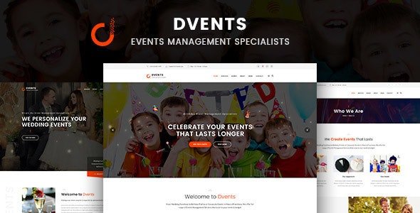 ThemeForest - Dvents v1.2.0 - Events Management Companies and Agencies WordPress Theme - 20289807