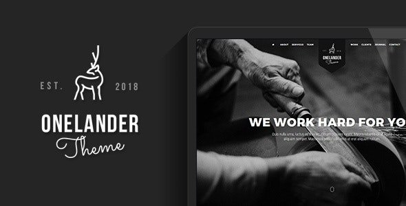 ThemeForest - OneLander v2.4.13 - Creative Landing Page WordPress Theme - 20953926