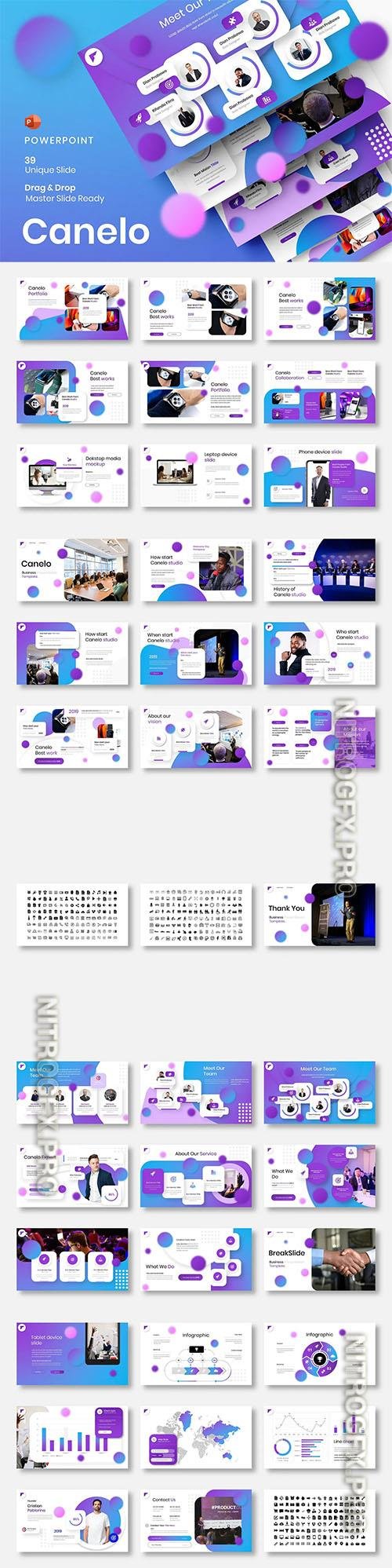 Canelo – Business Powerpoint, Keynote and Google Slides Template