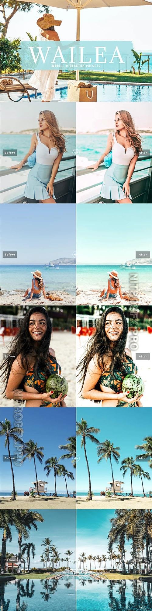 Wailea Mobile & Desktop Lightroom Presets