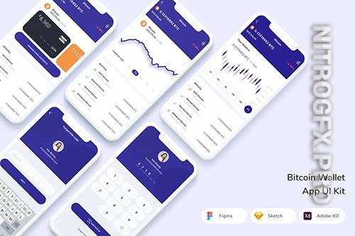 Bitcoin Wallet App UI Kit
