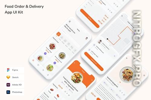 Food Order & Delivery App UI Kit