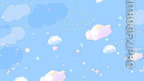 Cartoon Clouds Sky 33237332
