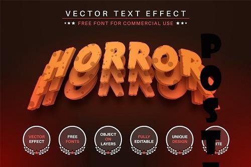 Horror - Editable Text Effect - 6572973
