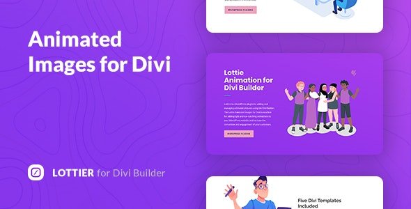 CodeCanyon - Lottier v1.0.0 - Lottie Animated Images for Divi Builder - 28058629 - NULLED