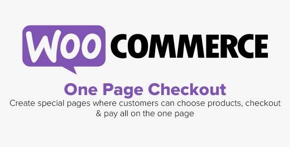WooCommerce - One Page Checkout v1.8.1