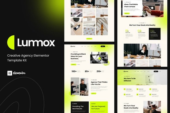 ThemeForest - Lummox v1.0.0 - Creative Agency Elementor Template Kit - 34241478