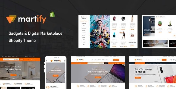 ThemeForest - Martify v2.0.0 - Gadgets & Digital Marketplace Shopify Theme - 23161069