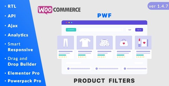 CodeCanyon - PWF WooCommerce Product Filters v1.4.7 - 28181010