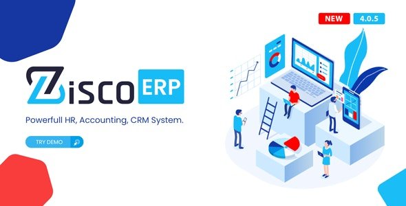 CodeCanyon - ZiscoERP v4.0.5 - Powerful HR, Accounting, CRM System - 16292398 - NULLED