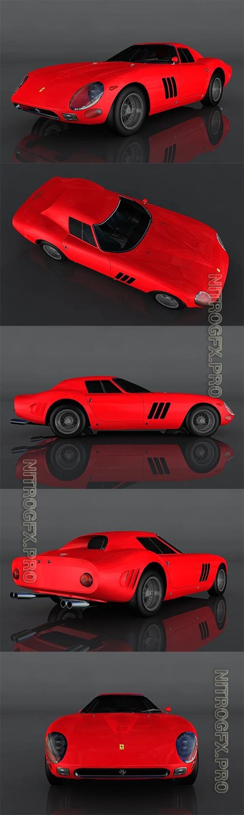 Ferrari 250 GTO 1964 3D Model o93558