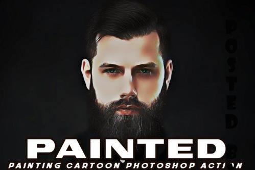 Digital Painted Photoshop Action - DXGDYMA