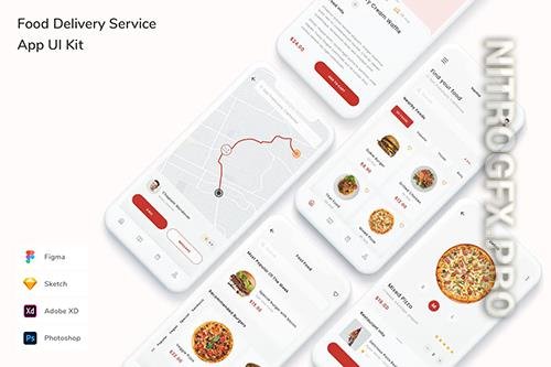 Food Delivery Service App UI Kit