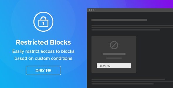 CodeCanyon - Restricted Blocks v1.0.0 - 33530886