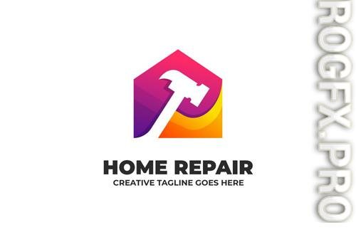 Building House Repair Construction Logo