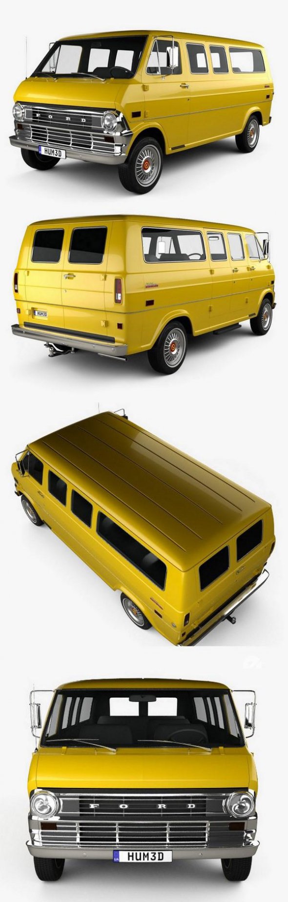 Ford E-Series Econoline Club Wagon 1971