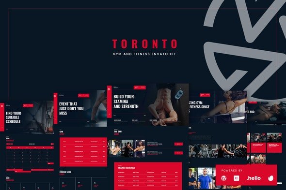 ThemeForest - Toronto v1.0.0 - Gym & Fitness Elementor Template Kit - 34536444