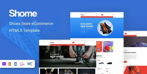 ThemeForest - Shome v1.0 - Shoes eCommerce Website Template - 34598398