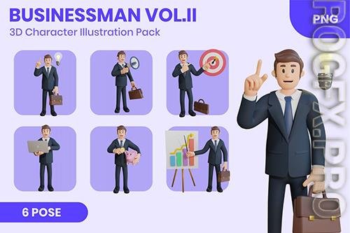 Businessman Vol.II 3D Character Set