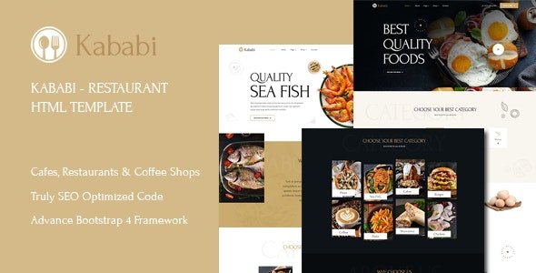 ThemeForest - Kababi v1.0 - Restaurant HTMLTemplate - 34332845
