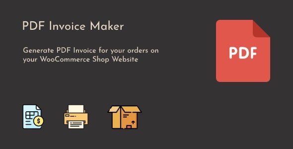 CodeCanyon - WooCommerce PDF Invoice Maker v1.0.9 - 24591901